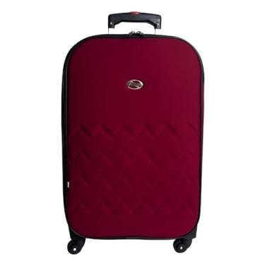 Imagem de Mala de viagem 23Kg Giratória 360° Forrada e Resistente (Vinho)