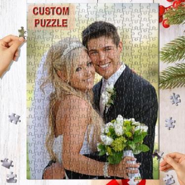 Imagem de Quebra-cabeça KK JoneIn personalizado de 100 peças com 1 foto