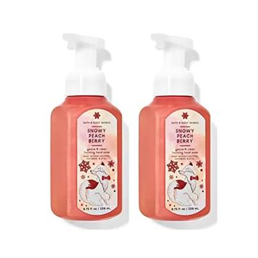 Imagem de Bath & Body Works Bath And Body Works Sabonete Líquido Suave Para As Mãos 8,75 Onças Pacote Com 2 (Pêssego Nevado Berry)