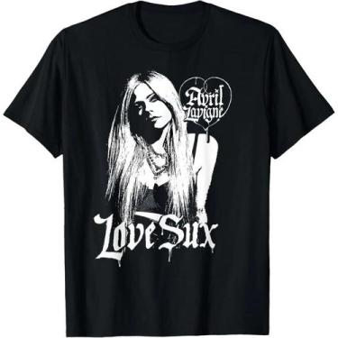 Imagem de Camiseta Avril Lavigne Love Super - Algodão Puro - Oficial, BR-G, 036