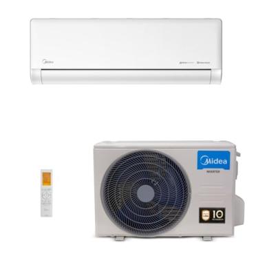 Imagem de Ar Condicionado Split Hi Wall Ai Ecomaster Midea Inverter 9000 Btus Quente e Frio R32 220v