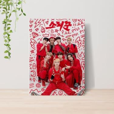 Imagem de Genérico, Quadro Decorativo Kpop Stray Kids A4 | Placa MDF 019