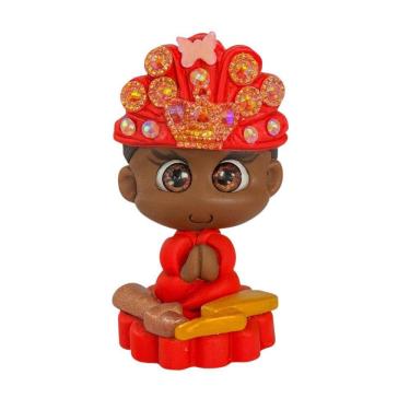 Imagem de Escultura Baby Orixá Em Biscuit 5 Cm Pureza E Doçura