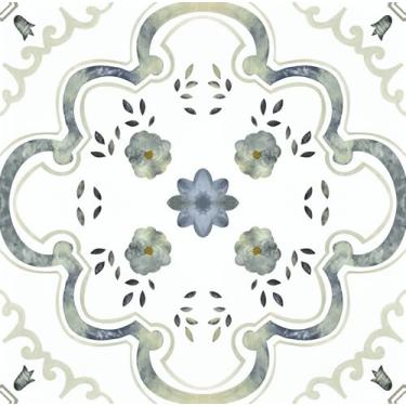 Imagem de Dureidos Retire e cole azulejos: piso de vinil impermeável de 30,5 x 30,5 cm, adesivo autoadesivo fácil de instalar, 20 peças cobrindo 20 m² para banheiro, cozinha, quarto