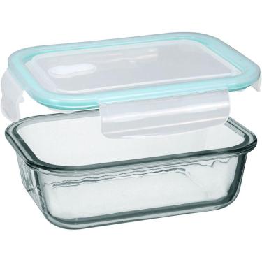 Imagem de Pote Mantimentos Hermético Home&co Vidro Temperado 700ml
