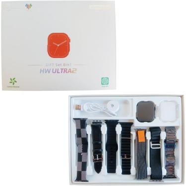 Imagem de Smartwatch Hw Ultra 2 Chat Gpt 7 Pulseiras Lançamento 2024