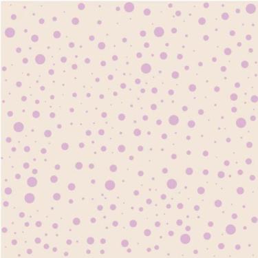 Imagem de Papel De Parede Infantil Bolinhas Lilás