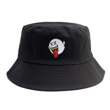 Imagem de Bucket Hat Ghosts Anime Unissex Casual Beach Sun 55-58 cm - Yiweisai