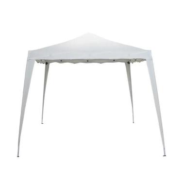 Imagem de Gazebo Articulado Sanfonado Dobrável Base 3 X 3 Metros Branco Importway