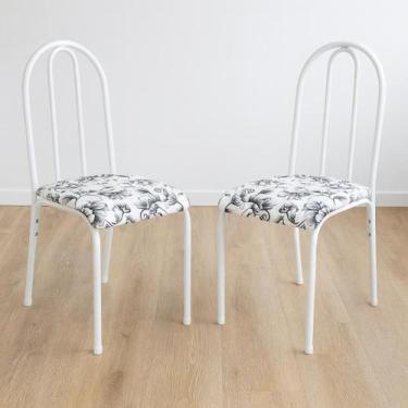 Imagem de Kit 2 Cadeiras de Jantar Varanda Cozinha Sala de Estar Epoxi 544.arc -