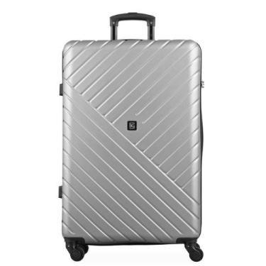 Imagem de Mala Grande ABS 4 Rodas Detroit Prata II 0018594451005 - Bagaggio