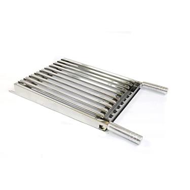 Imagem de Grelha Argentina Inox 67x65 C/Aba Churrasco Parrilla GAL740E