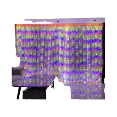 Imagem de Luzes De Fada LED Com Controle Remoto USB 3 4 6 Metros Cortina De Luze