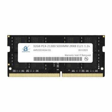 Imagem de Adamanta 32 GB (1 x 32 GB) Compatível com HP EliteBook 830 G7, 840 G7, 850 G7 Laptop DDR4 2666MHz PC4-21300 SODIMM 2Rx8 CL19 1.2v Notebook Memory Module Upgrade RAM