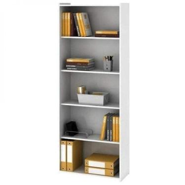 Imagem de Estante para Livros 4 Prateleiras 70cmx182cm ESM201 Retrô - Movelbento