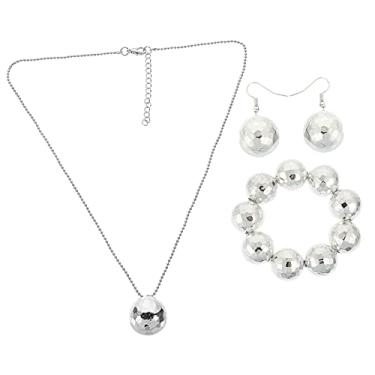 Imagem de 1 conjunto de joias de discoteca para festas, acessórios de design requintado para aniversários, casamentos, aniversários, lembrancinhas de festa de discoteca mais atraentes