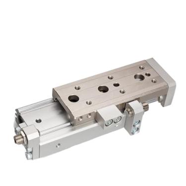 Imagem de PXNQMTJM MXQ16 MXQ20 MXQ25 SMC Tipo MXQ Bancada de trabalho trilho de guia de haste dupla curso de cilindro pneumático 10-150 (Cor: Curso 30 mm, Tamanho: MXQ25)