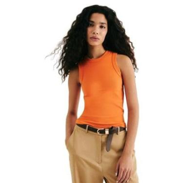 Imagem de Regata Hering Básica Feminina Slim Neck-Feminino