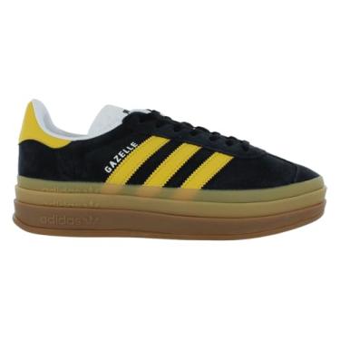 Imagem de adidas Gazelle Bold Tênis feminino, Preto/amarelo/marrom-preto, 39