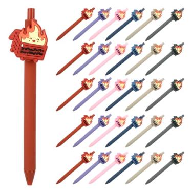 Imagem de 30 canetas de lixeira – presentes de agradecimento de funcionários, acessórios de mesa de lixo, canetas esferográficas, canetas engraçadas para colegas de trabalho, presentes de escritório para