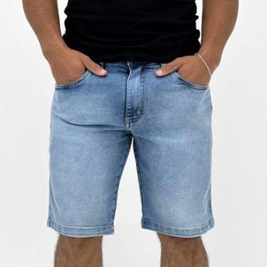 Imagem de Bermuda Oceano Jeans Masculina-Masculino