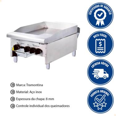 Imagem de Chapa Venâncio Americana Gás GLP 8mm CG45