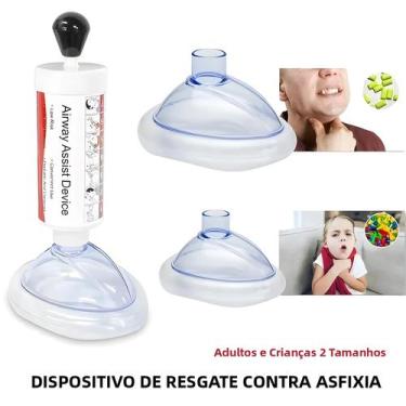 Imagem de Dispositivo Portátil Anti-Asfixia 3.0, Kit De Primeiros Socorros Com S
