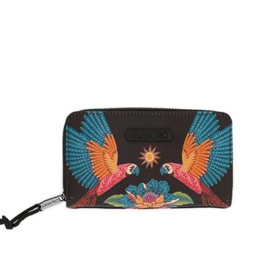 Imagem de Carteira Farm Astral Samba das Araras 78325889A Preto-Unissex