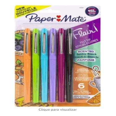 Imagem de Caneta papermate flair scented sort bl c6 un papermate 2163191, 3