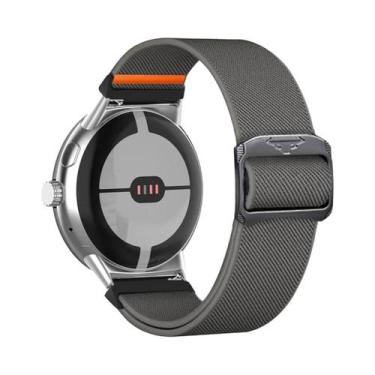 Imagem de Pulseira Esportiva De Nylon 45mm Para Google Pixel Watch 3 41mm - Aces