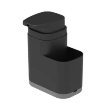 Imagem de Dispenser Compacto Para Detergente Ou 550ml Linha Liv Preto - lyor