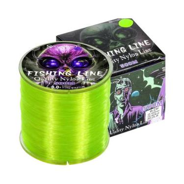 Imagem de Linha De Pesca De Nylon 500m Monofilamento Liso 0.14-0.50mm Sougayilan