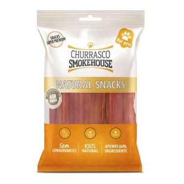 Imagem de Petisco Snacks Churrasco Smokehouse Esôfago Chips para Cães com 5 Peça