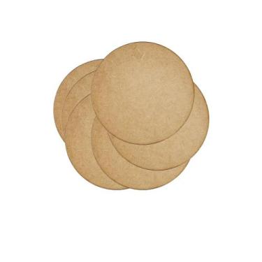 Imagem de Kits 15/20/50 Sousplat 12cm Bolachas MDF Círculo Aplique - - NoBrand, 