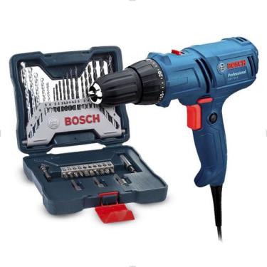 Imagem de Parafusadeira GSR7-14E 110v e Jogo De Bits X-Line 33 Peças Bosch