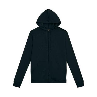 Imagem de Jaqueta Moletom Malwee 1000006668 Masculina Flanelada Algodão T. P/XGG