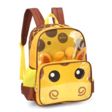 Imagem de Mochila Luxcel Up4You Girafa 39941, Único, Amarelo