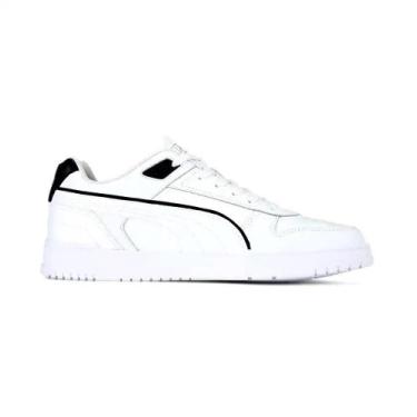 Imagem de Tenis masculino puma rbd game low 39175901, White, Gold