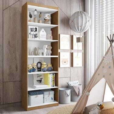 Imagem de Organizador Livreiro Para Sala Escritório Quarto infantil Gold 2 Módul