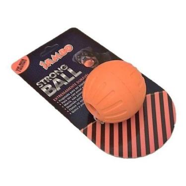 Imagem de Brinquedo Cachorro Bola P Resistente Flutua Na Água - Jambo, Laranja
