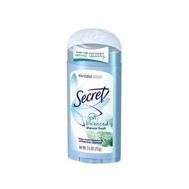 Imagem de Desodorante Secret Pó Sólido Invisível Shower Fresh 73 g x 4 Peças Imp
