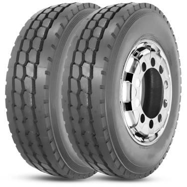 Imagem de Kit 2 Pneu 275/80r22.5 Linglong 18PR TL MA40A 149/146K