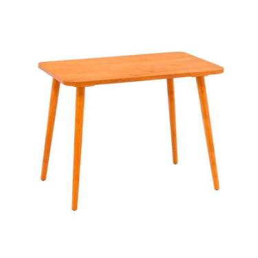 Imagem de Mesa Infantil João e Maria em Madeira Maciça 66x48x51cm Natural Acetin