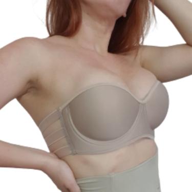 Imagem de Sutiã Top Tomara Que Caia C/ Bojo Alça Empina Seios C30