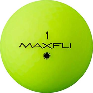 Imagem de Maxfli Bolas de golfe verdes foscas StraightFli