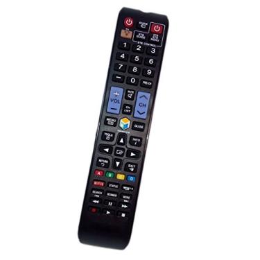 Imagem de Controle remoto substituído compatível com Samsung UN40F6300FXZA UN40F6350A UN50F6300AF UN65F9000AFXZA UN60F6350AF TV