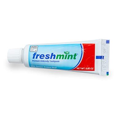 Imagem de Freshmint® 36 tubos de pasta de dente premium com flúor antisséptico de 24 g com selo de segurança (aceito pela ADA)