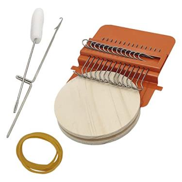 Imagem de Dynwave Tear de cerzir Speedweve, tear de tecelagem de remendos visíveis, ferramenta de para padrões artísticos de bricolage, 14