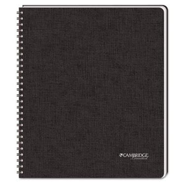 Imagem de Caderno de capa dura com bolso, 1 assunto, regras largas/legais, capa preta, 28 x 21 cm, 96 folhas