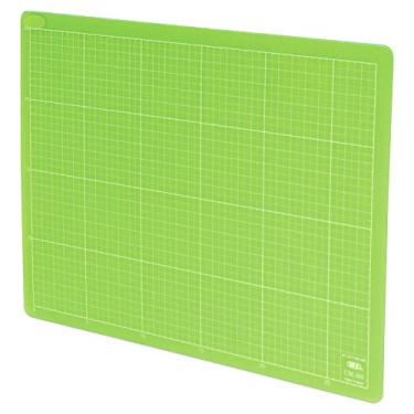 Imagem de NT Cutter Tapete de corte translúcido colorido, 22,8 x 30,4 cm, verde translúcido, 1 tapete (CM-30I-G)